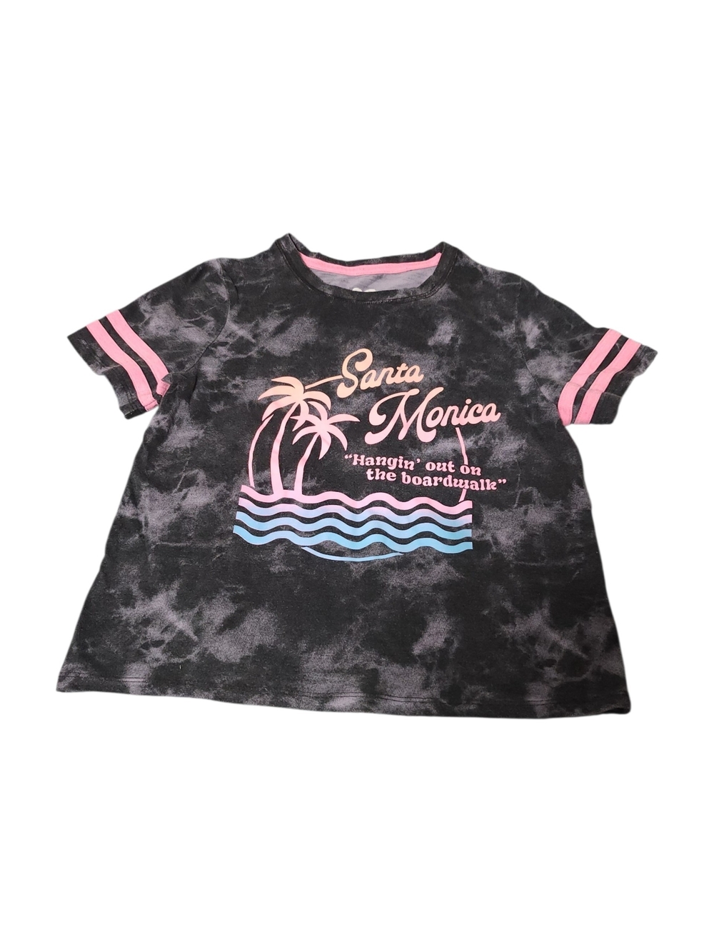 SO Girls Santa Monica Tie-Dye Graphic T-Shirt Size XL (14/16)